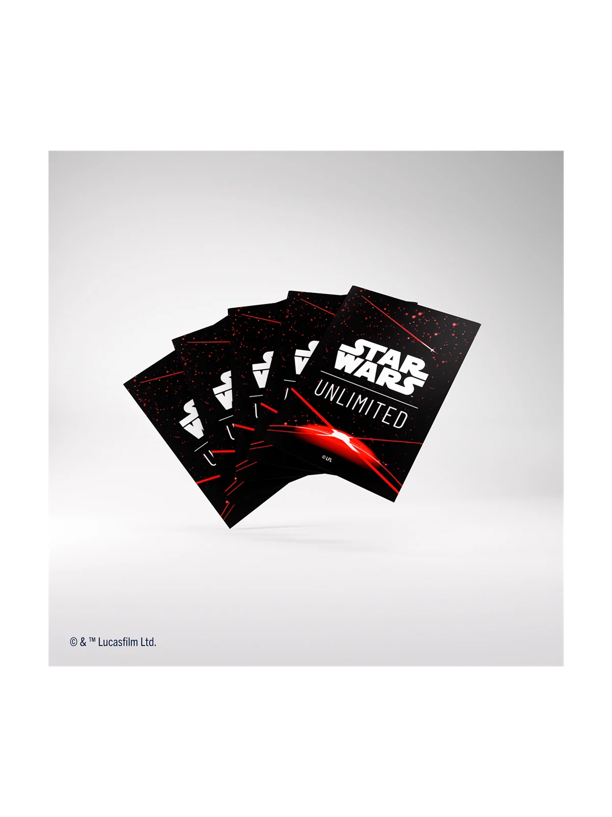 Star Wars Unlimited: Art Sleeves Double Space Red de Gamegenic en Star Wars: Unlimited | La Cueva Roja