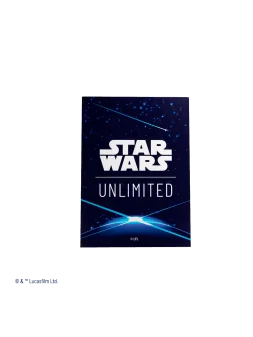 Star Wars Unlimited: Art Sleeves Double Space Blue de Gamegenic en Star Wars: Unlimited | La Cueva Roja