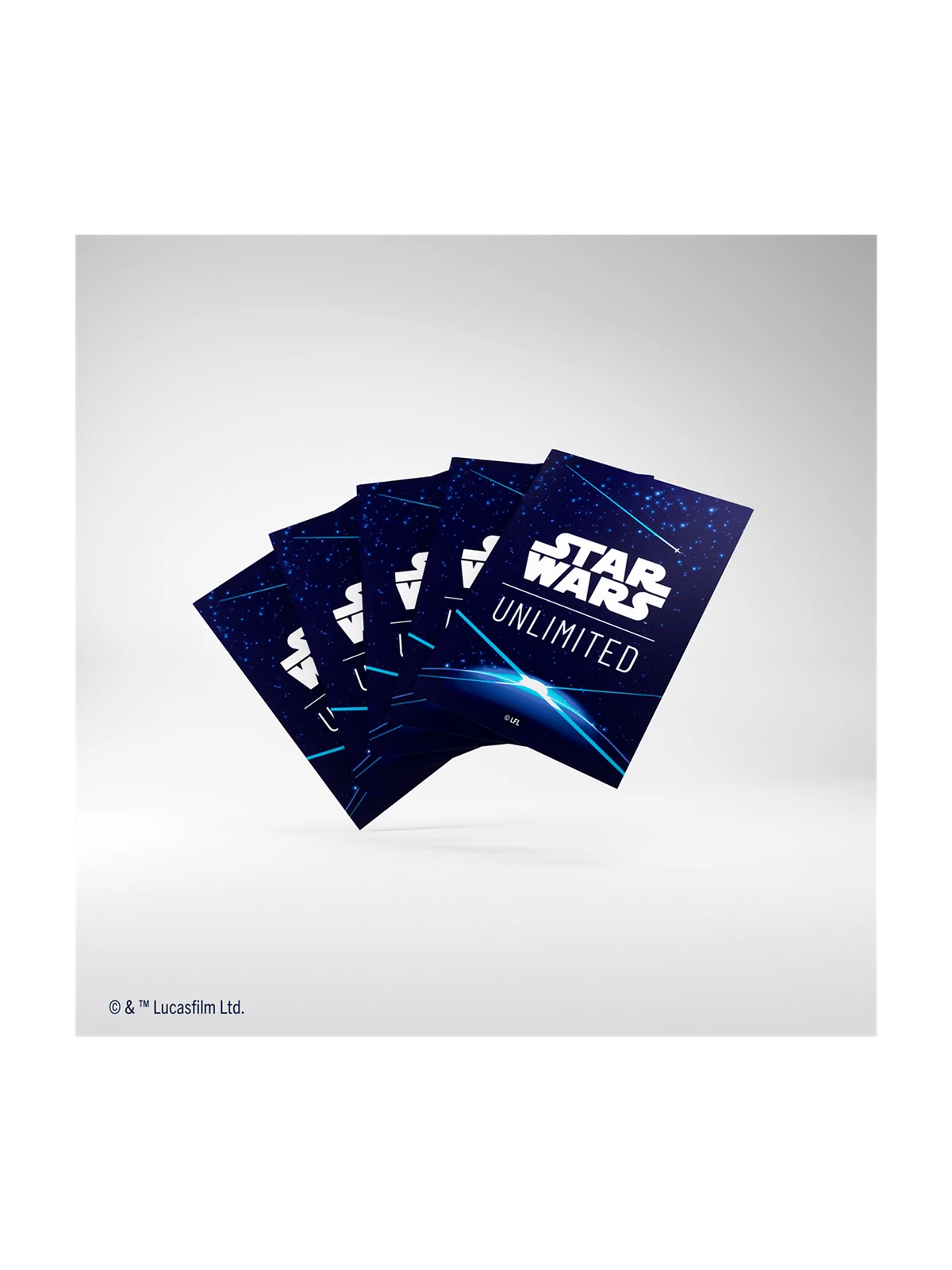 Star Wars Unlimited: Art Sleeves Double Space Blue de Gamegenic en Star Wars: Unlimited | La Cueva Roja