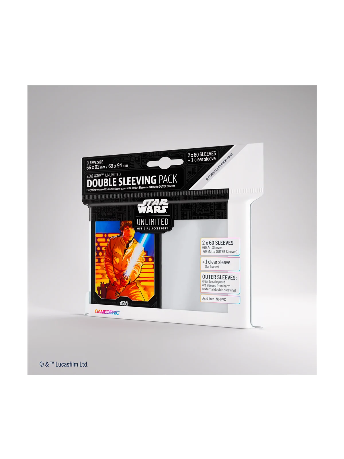 Star Wars Unlimited: Art Sleeves Double Luke Skywalker de  en Star Wars: Unlimited | La Cueva Roja