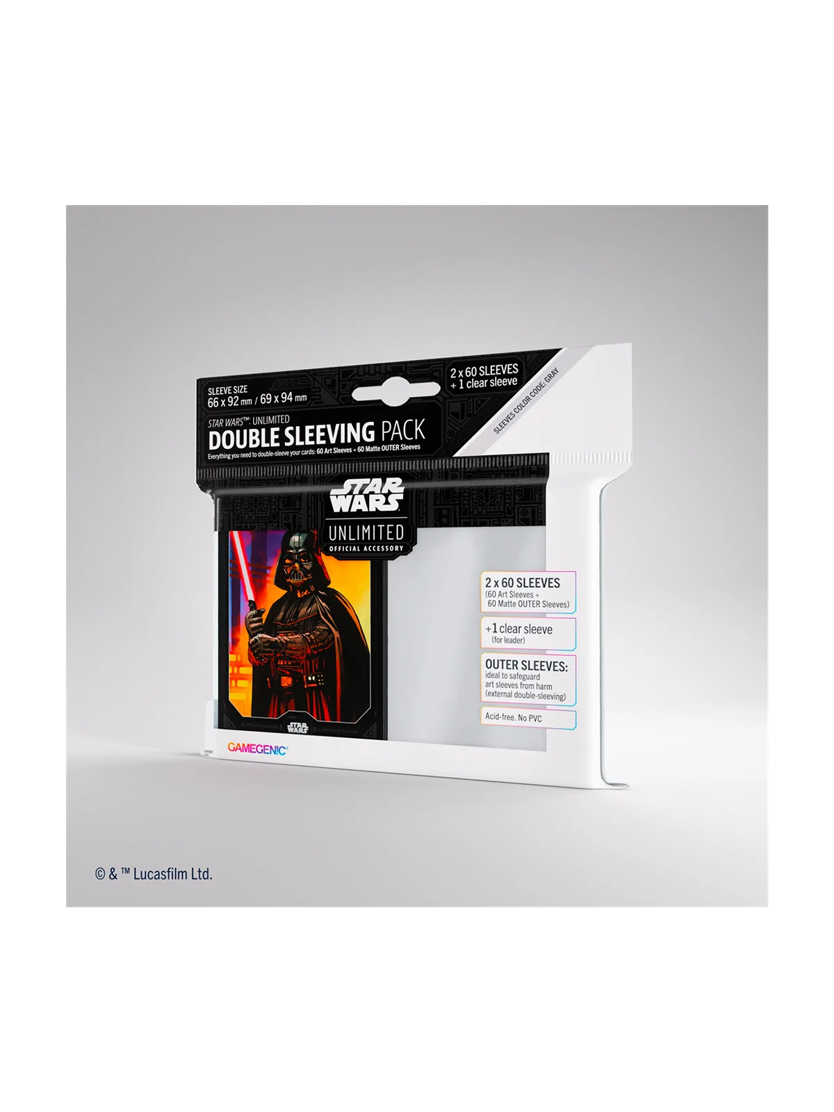 Star Wars Unlimited: Art Sleeves Double Darth Vader de  en Star Wars: Unlimited | La Cueva Roja