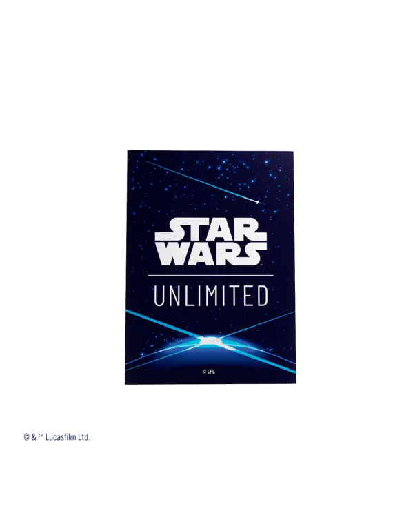 Star Wars Unlimited: Art Sleeves Space Blue de Gamegenic en Star Wars: Unlimited | La Cueva Roja