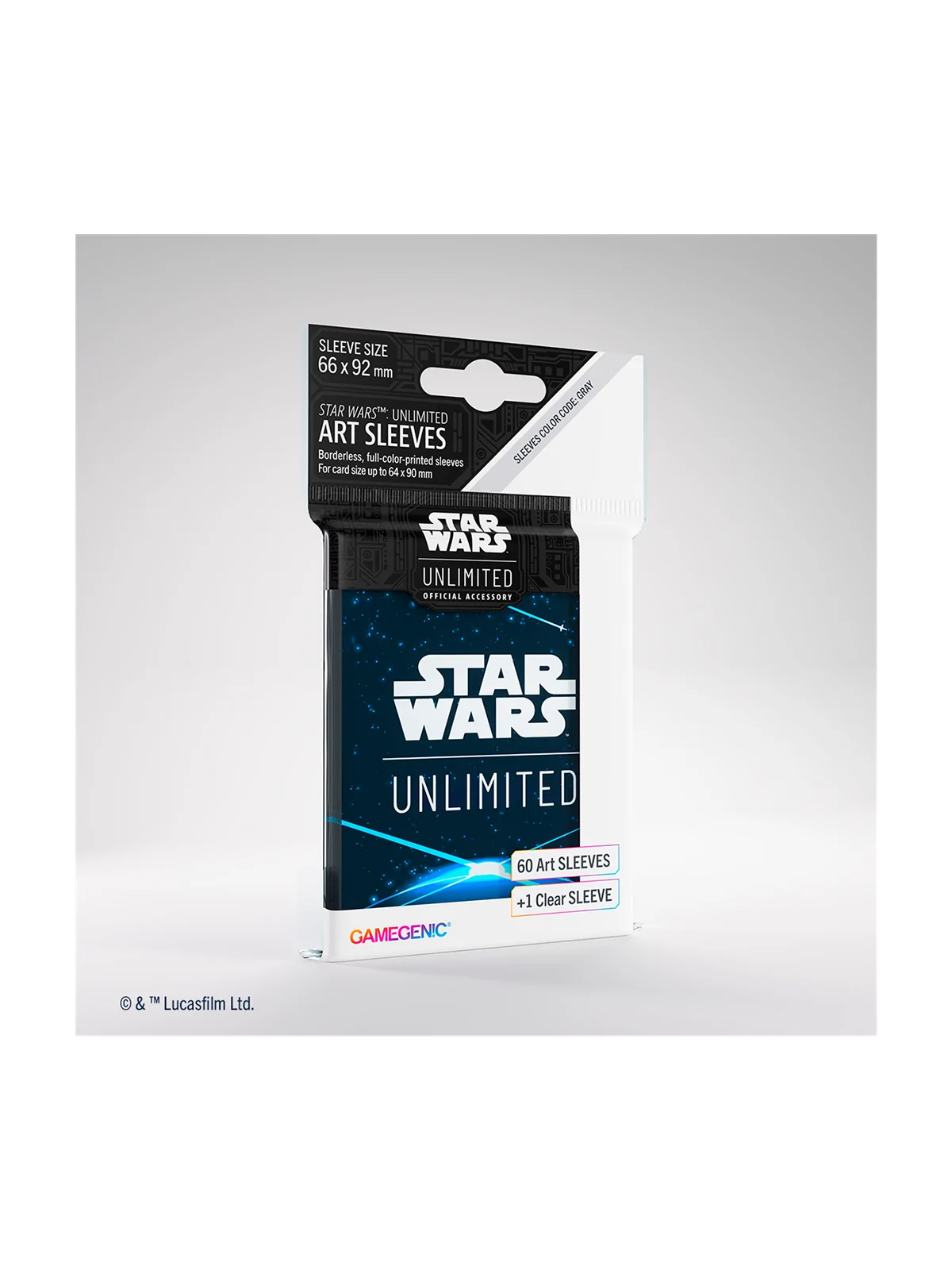 Star Wars Unlimited: Art Sleeves Space Blue de Gamegenic en Star Wars: Unlimited | La Cueva Roja