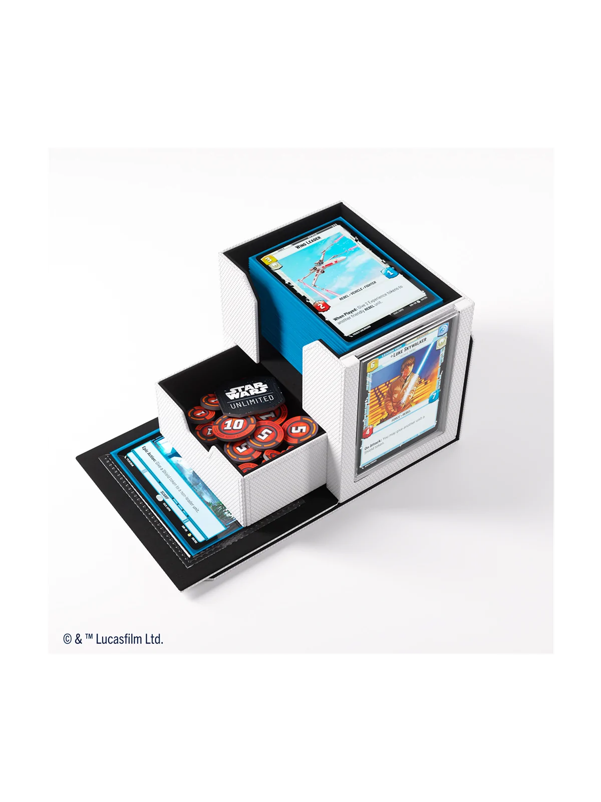 Star Wars: Unlimited Deck Pod White/Black de  en Star Wars: Unlimited | La Cueva Roja
