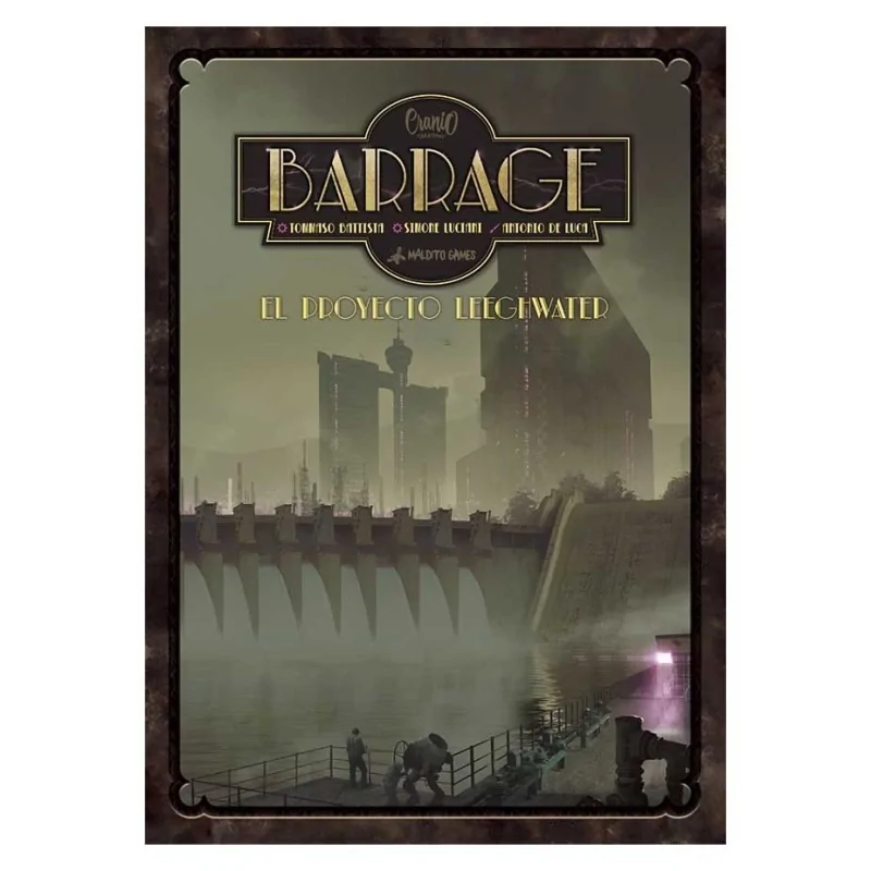 Barrage: El Proyecto Leeghwater de Maldito Games en Juegos de Tablero | La Cueva Roja