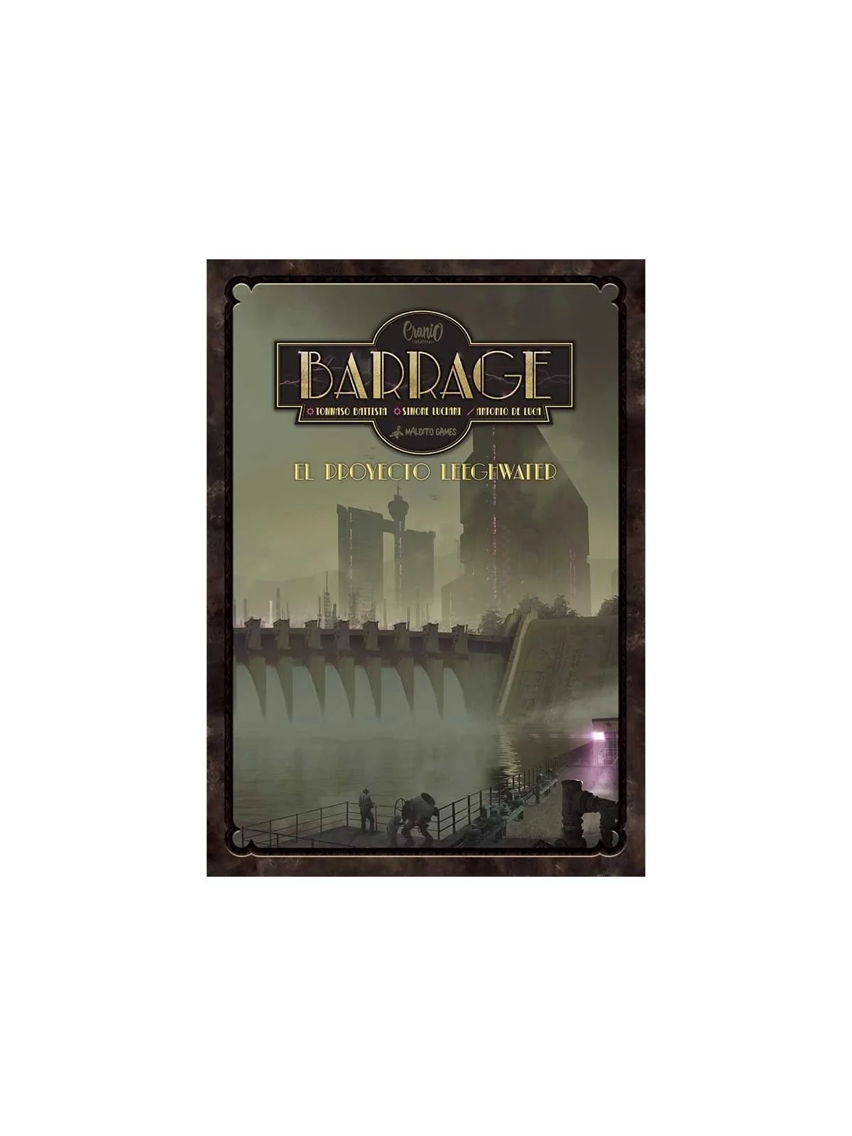 Barrage: El Proyecto Leeghwater de Maldito Games en Juegos de Tablero | La Cueva Roja