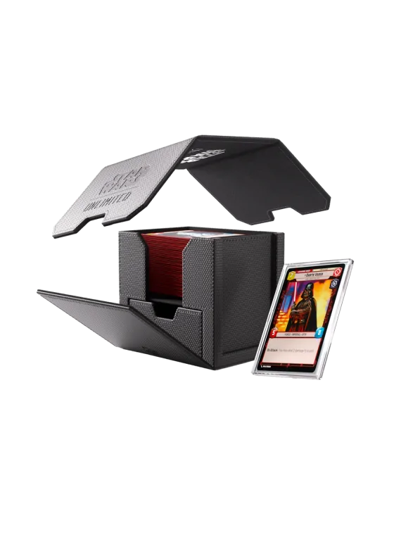 Star Wars: Unlimited Deck Pod Black de Gamegenic en Star Wars: Unlimited | La Cueva Roja