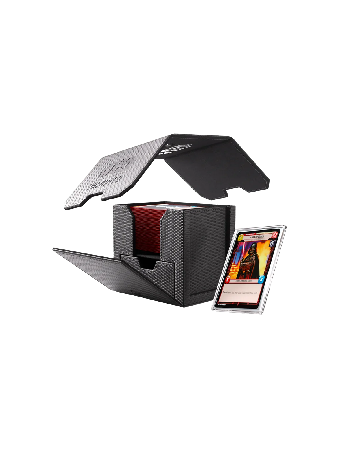 Star Wars: Unlimited Deck Pod Black de Gamegenic en Star Wars: Unlimited | La Cueva Roja