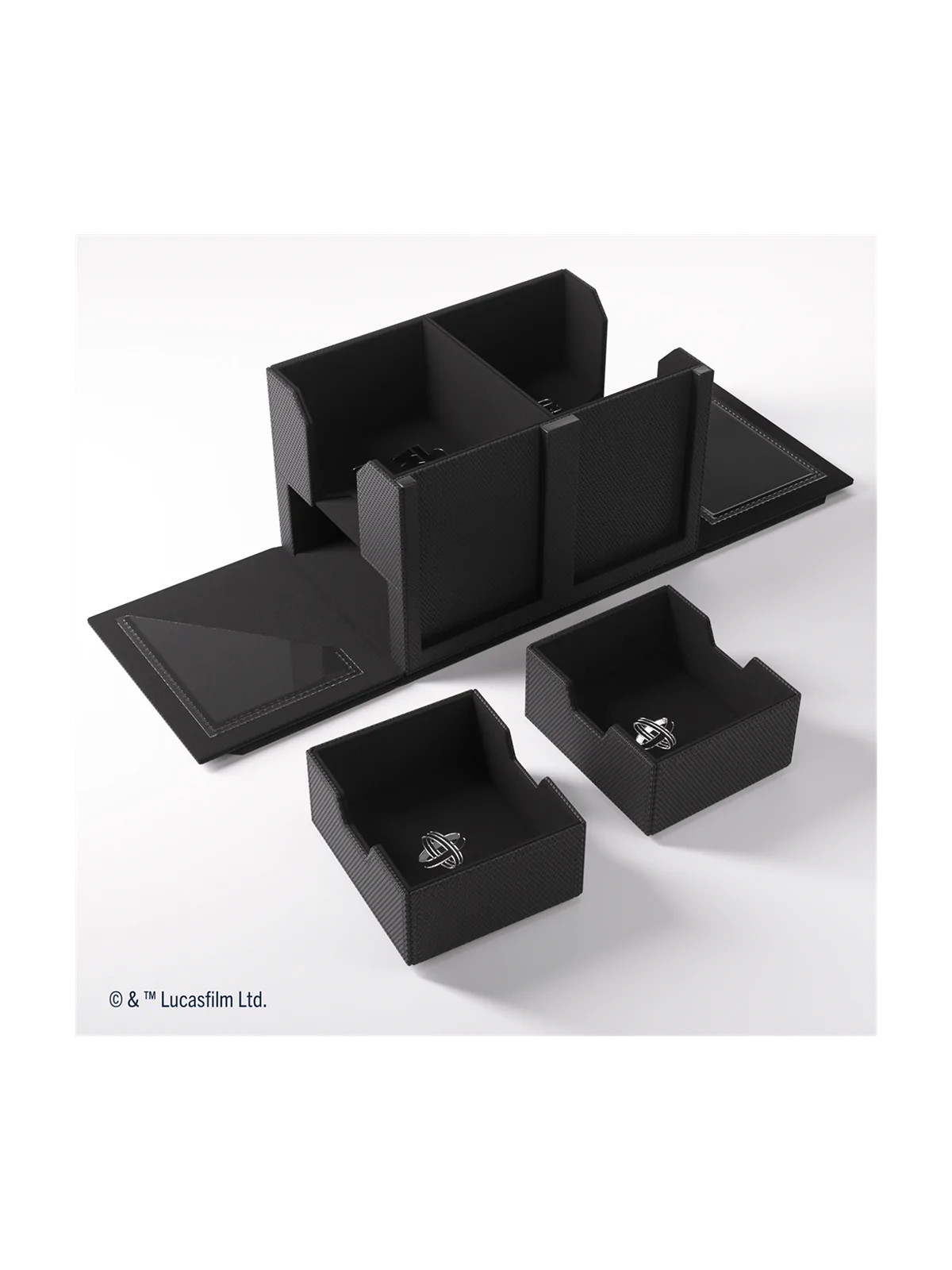 Star Wars: Unlimited Double Deck Pod Black de  en Star Wars: Unlimited | La Cueva Roja