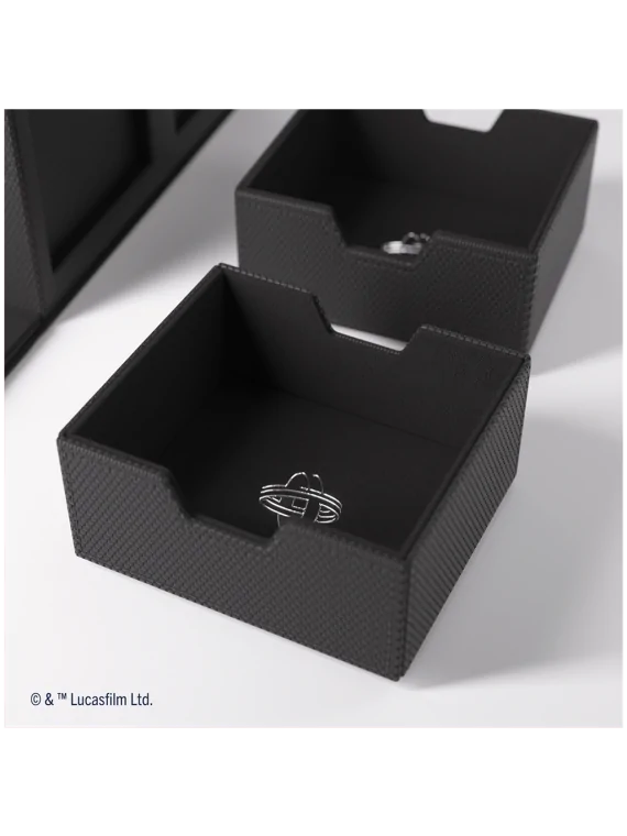 Star Wars: Unlimited Double Deck Pod Black de  en Star Wars: Unlimited | La Cueva Roja