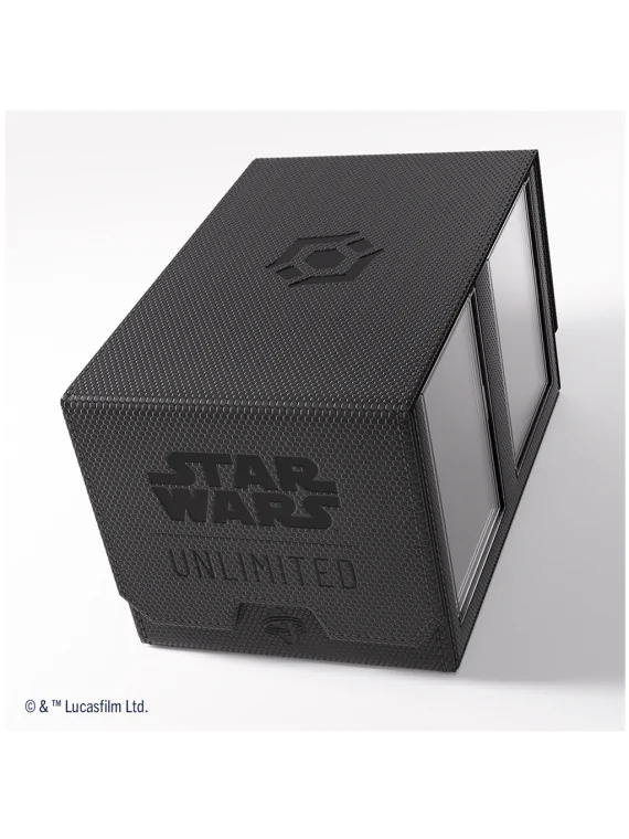 Star Wars: Unlimited Double Deck Pod Black de  en Star Wars: Unlimited | La Cueva Roja
