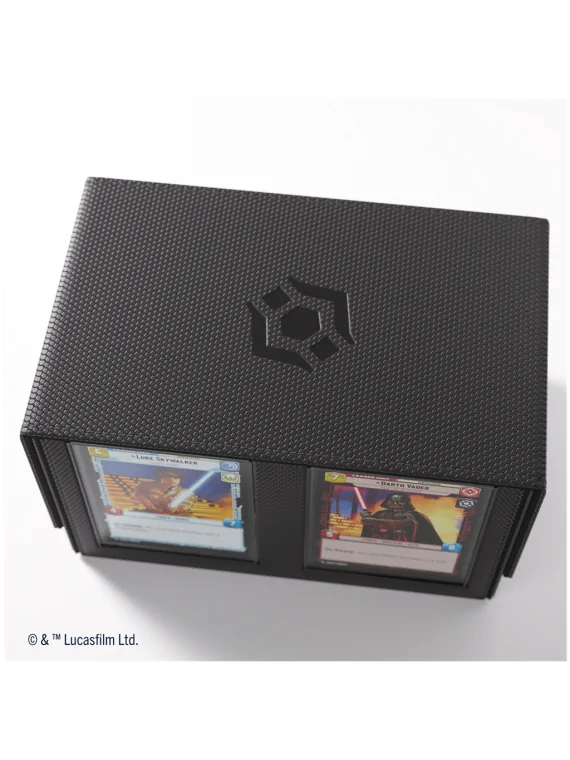 Star Wars: Unlimited Double Deck Pod Black de  en Star Wars: Unlimited | La Cueva Roja