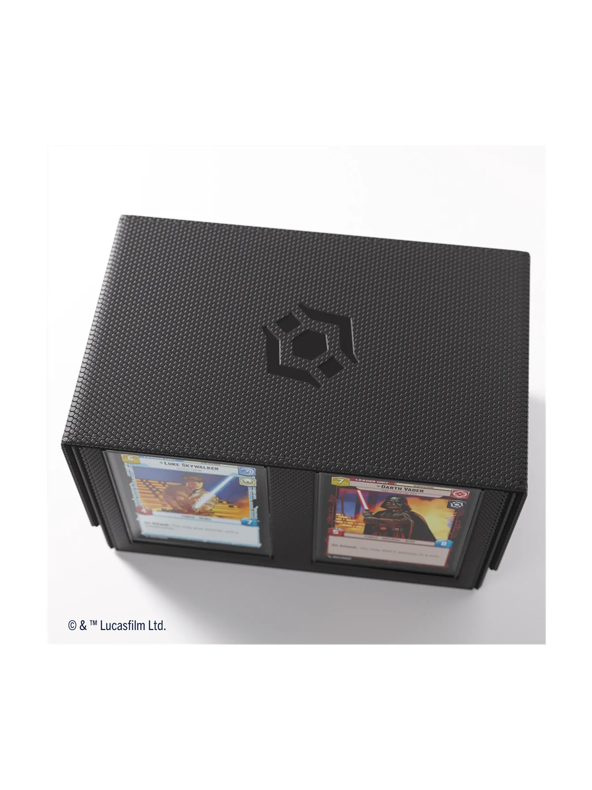 Star Wars: Unlimited Double Deck Pod Black de  en Star Wars: Unlimited | La Cueva Roja