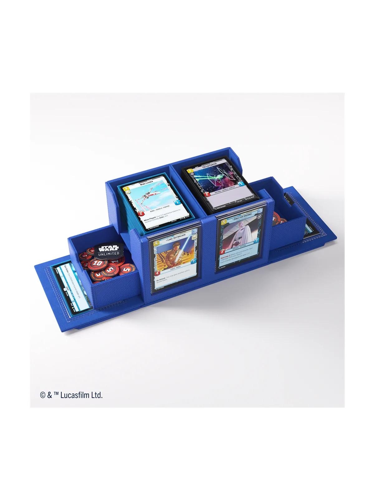 Star Wars: Unlimited Double Deck Pod Blue de Gamegenic en Star Wars: Unlimited | La Cueva Roja