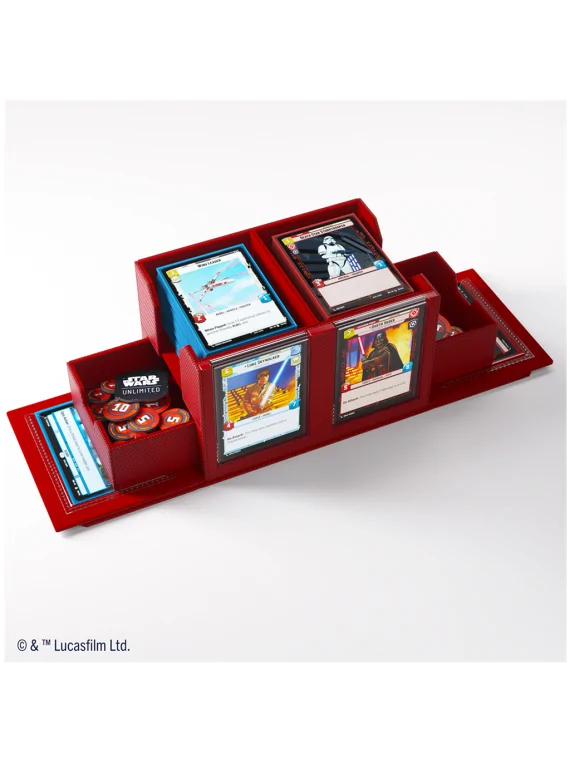 Star Wars: Unlimited Double Deck Pod Red de Gamegenic en Star Wars: Unlimited | La Cueva Roja