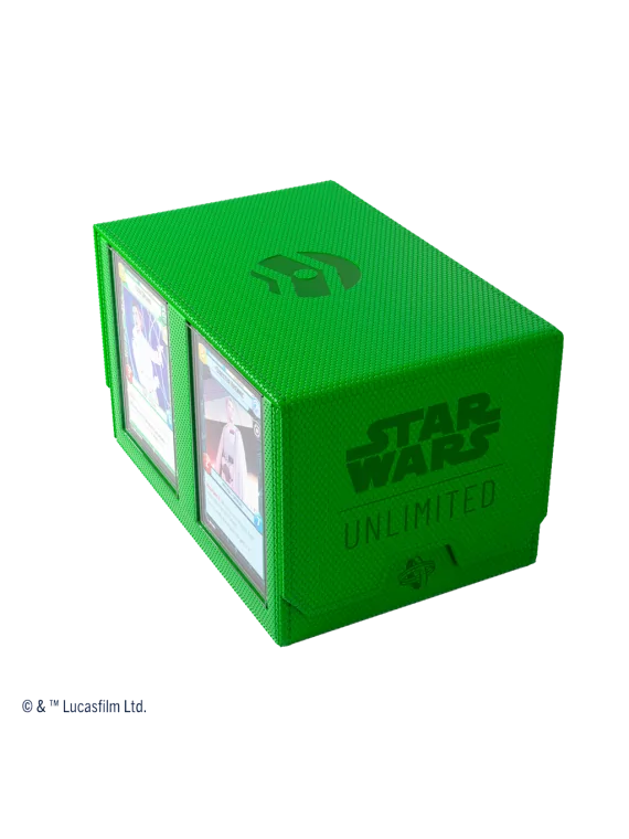 Star Wars: Unlimited Double Deck Pod Green de Gamegenic en Star Wars: Unlimited | La Cueva Roja