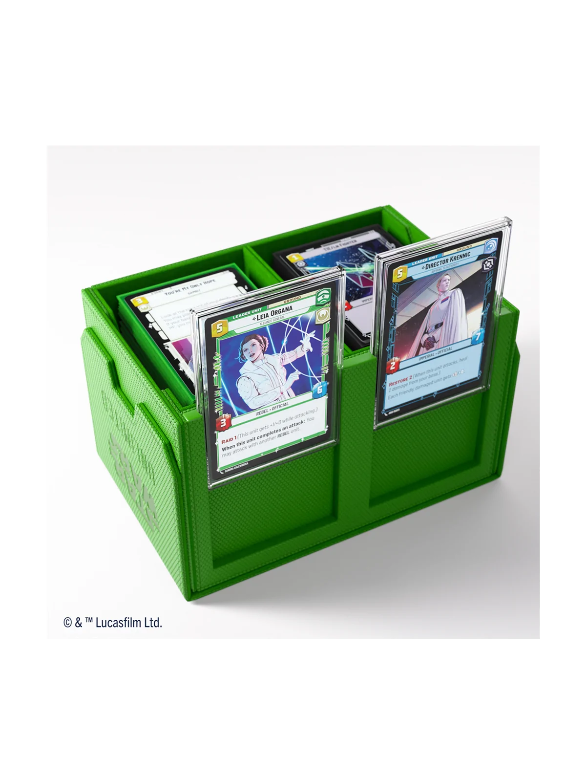 Star Wars: Unlimited Double Deck Pod Green de Gamegenic en Star Wars: Unlimited | La Cueva Roja