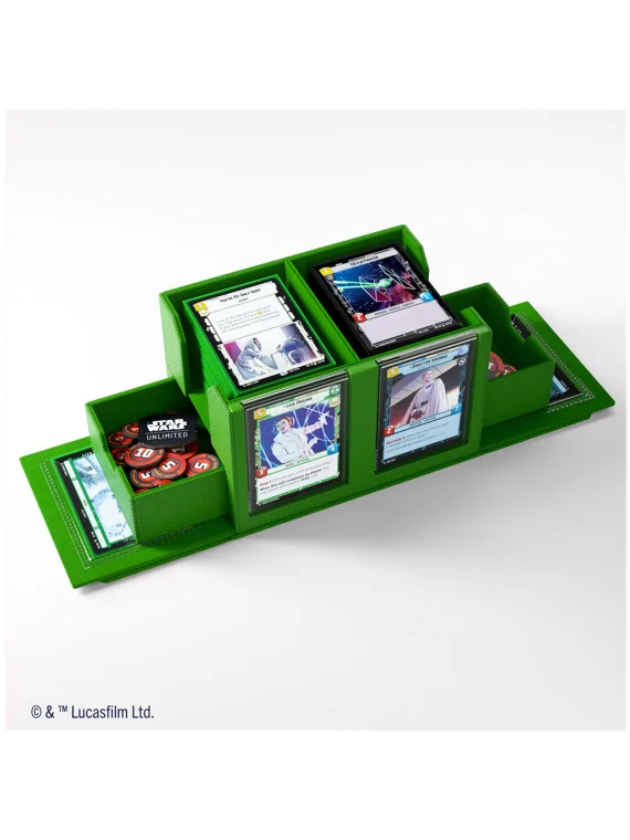 Star Wars: Unlimited Double Deck Pod Green de Gamegenic en Star Wars: Unlimited | La Cueva Roja