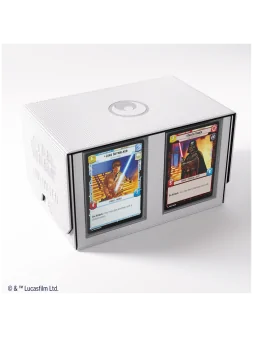 Star Wars: Unlimited Double Deck Pod White/Black de Gamegenic en Star Wars: Unlimited | La Cueva Roja