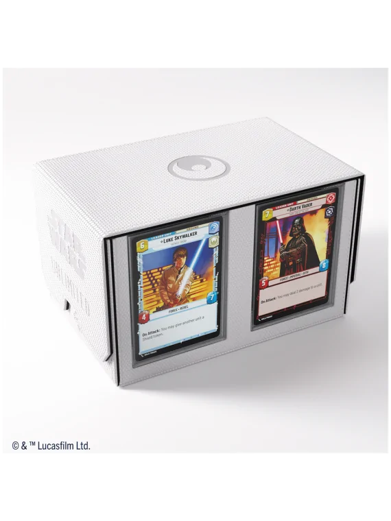 Star Wars: Unlimited Double Deck Pod White/Black de Gamegenic en Star Wars: Unlimited | La Cueva Roja