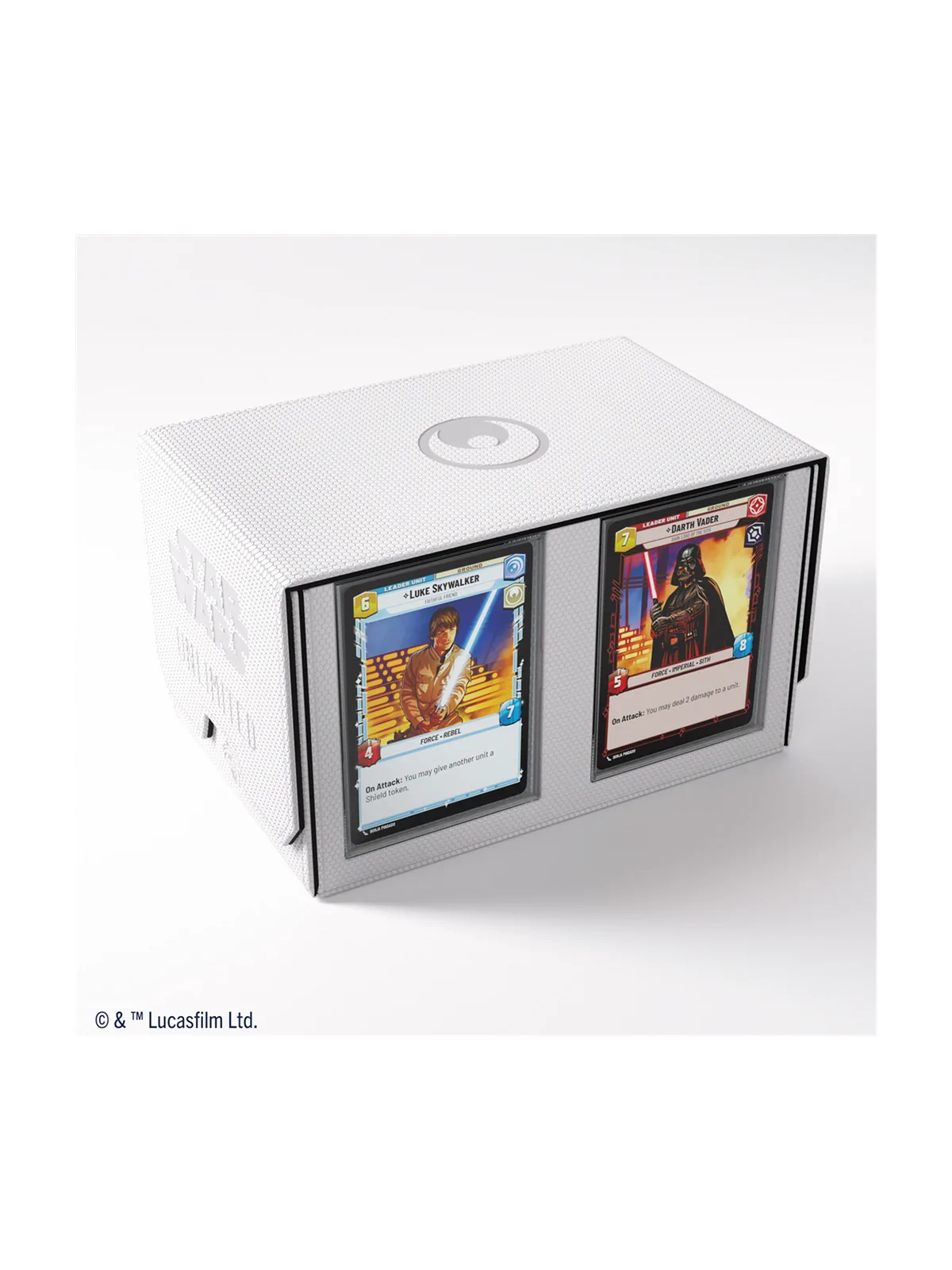 Star Wars: Unlimited Double Deck Pod White/Black de Gamegenic en Star Wars: Unlimited | La Cueva Roja