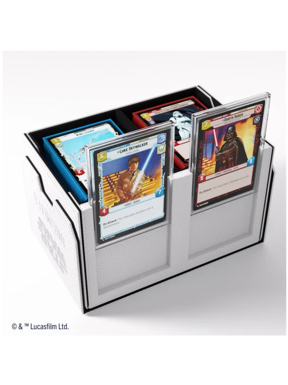 Star Wars: Unlimited Double Deck Pod White/Black de Gamegenic en Star Wars: Unlimited | La Cueva Roja