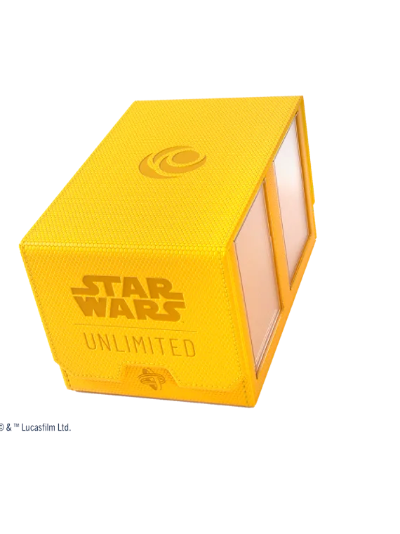 Star Wars: Unlimited Double Deck Pod Yellow de Gamegenic en Star Wars: Unlimited | La Cueva Roja