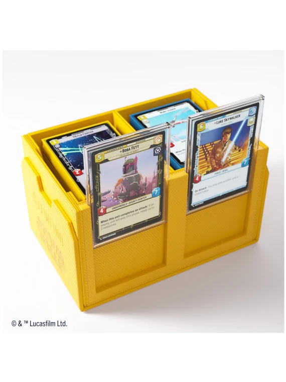 Star Wars: Unlimited Double Deck Pod Yellow de Gamegenic en Star Wars: Unlimited | La Cueva Roja