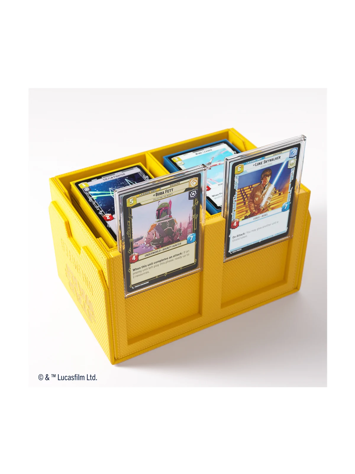 Star Wars: Unlimited Double Deck Pod Yellow de Gamegenic en Star Wars: Unlimited | La Cueva Roja