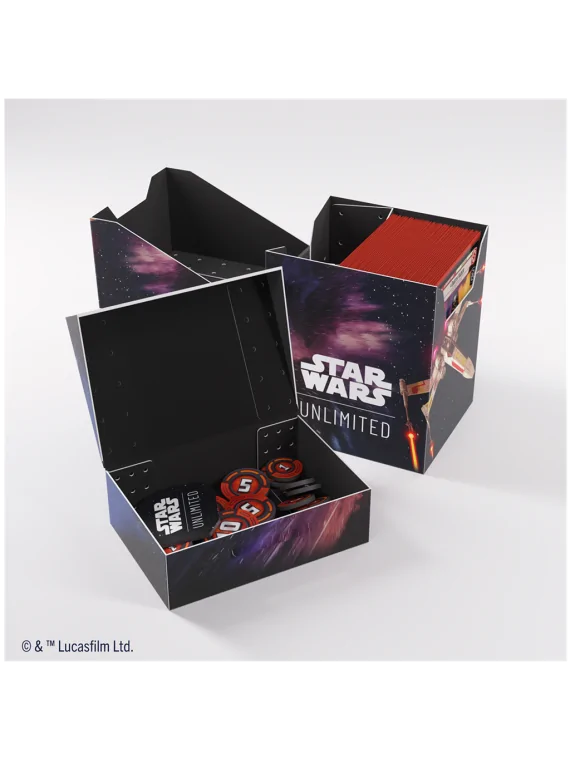 Star Wars: Unlimited Soft Crate X-Wing/TIE Fighter de Gamegenic en Star Wars: Unlimited | La Cueva Roja