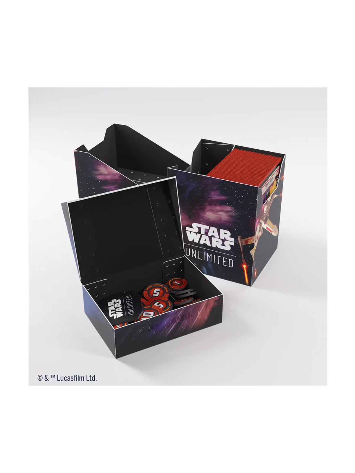 Star Wars: Unlimited Soft Crate X-Wing/TIE Fighter de Gamegenic en Star Wars: Unlimited | La Cueva Roja