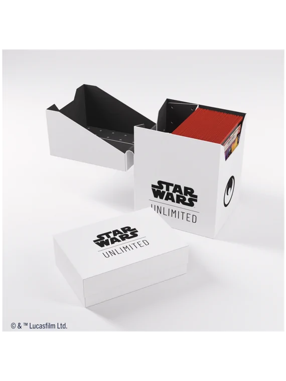 Star Wars: Unlimited Soft Crate White/Black de Gamegenic en Star Wars: Unlimited | La Cueva Roja