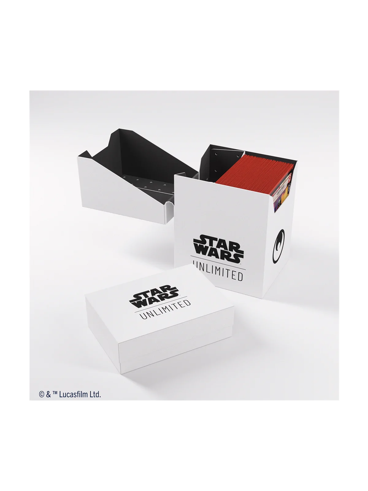 Star Wars: Unlimited Soft Crate White/Black de Gamegenic en Star Wars: Unlimited | La Cueva Roja