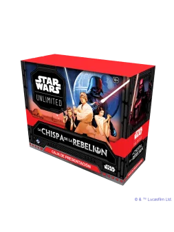 Star Wars Unlimited: La Chispa de la Rebelión Caja de Presentación de Fantasy Flight Games en Star Wars: Unlimited | La Cueva Ro