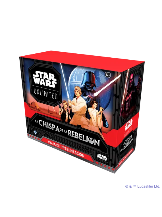 Star Wars Unlimited: La Chispa de la Rebelión Caja de Presentación de Fantasy Flight Games en Star Wars: Unlimited | La Cueva Ro