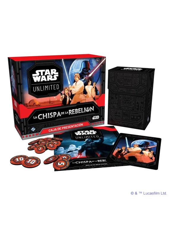 Star Wars Unlimited: La Chispa de la Rebelión Caja de Presentación de Fantasy Flight Games en Star Wars: Unlimited | La Cueva Ro