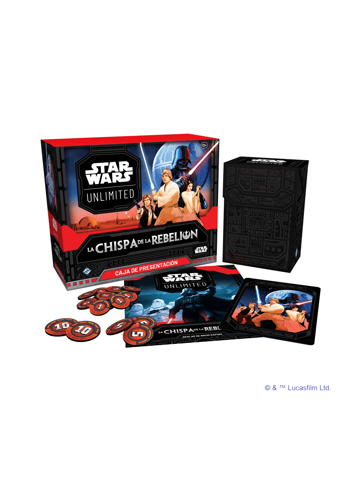 Star Wars Unlimited: La Chispa de la Rebelión Caja de Presentación de Fantasy Flight Games en Star Wars: Unlimited | La Cueva Ro