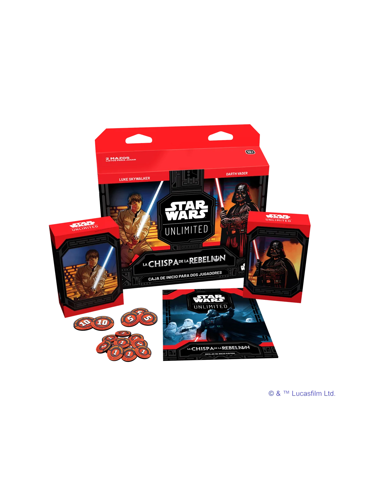 Star Wars Unlimited: La Chispa de la Rebelión Caja Inicio de Fantasy Flight Games en Star Wars: Unlimited | La Cueva Roja
