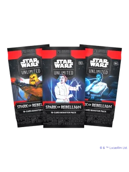 Star Wars Unlimited: Spark of Rebellion Booster (Inglés) de  en Star Wars: Unlimited | La Cueva Roja