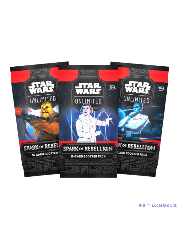 Star Wars Unlimited: Spark of Rebellion Booster (Inglés) de  en Star Wars: Unlimited | La Cueva Roja