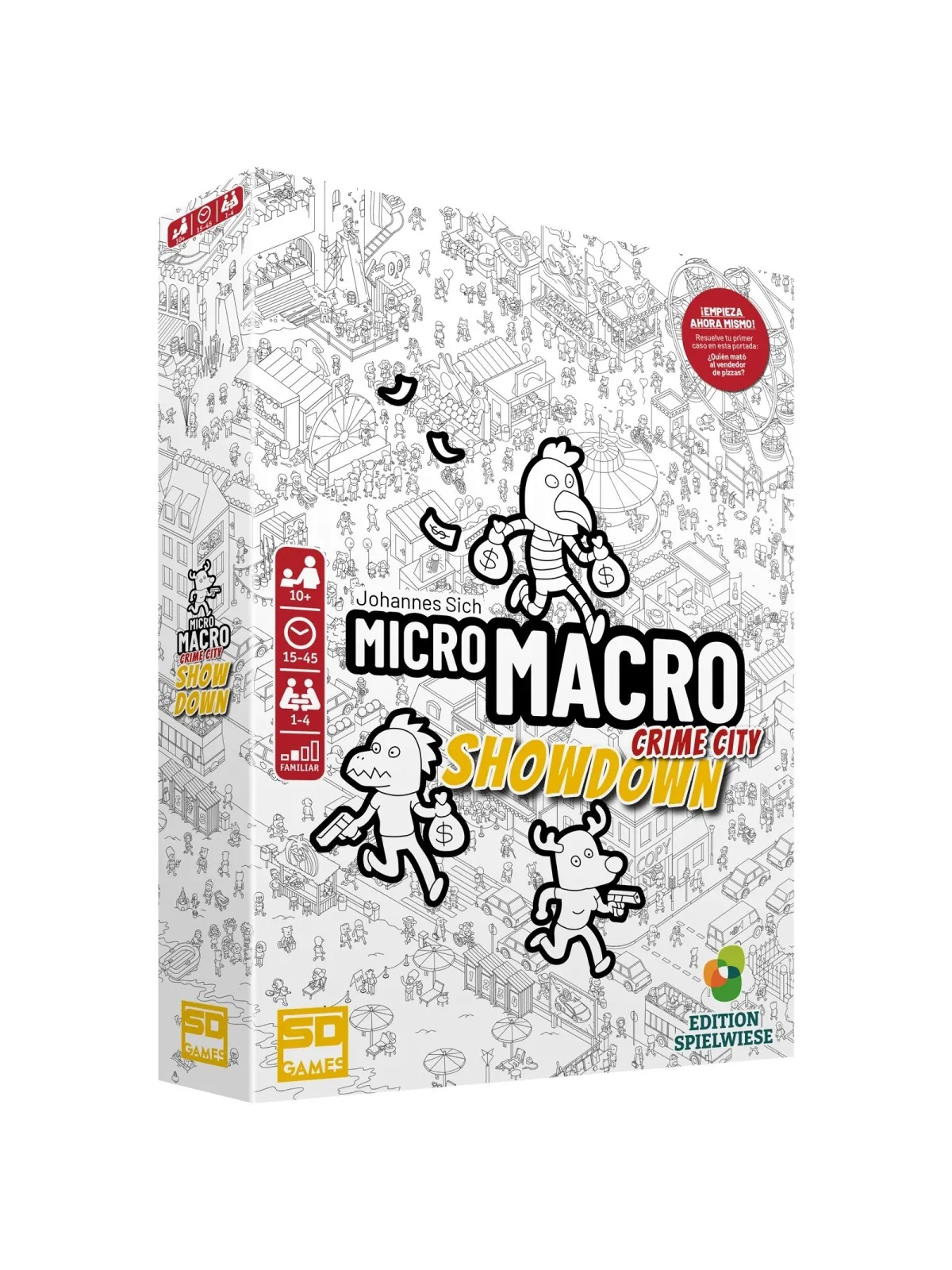 Micro Macro Crime Cite: Showdown de SD GAMES en Juegos de Tablero | La Cueva Roja