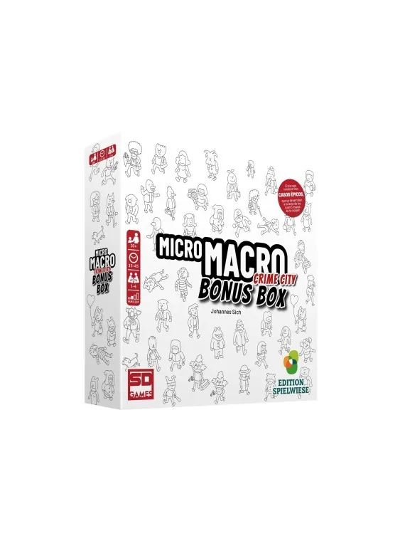 MicroMacro Crime City: Bonus Box de SD GAMES en Juegos de Tablero | La Cueva Roja