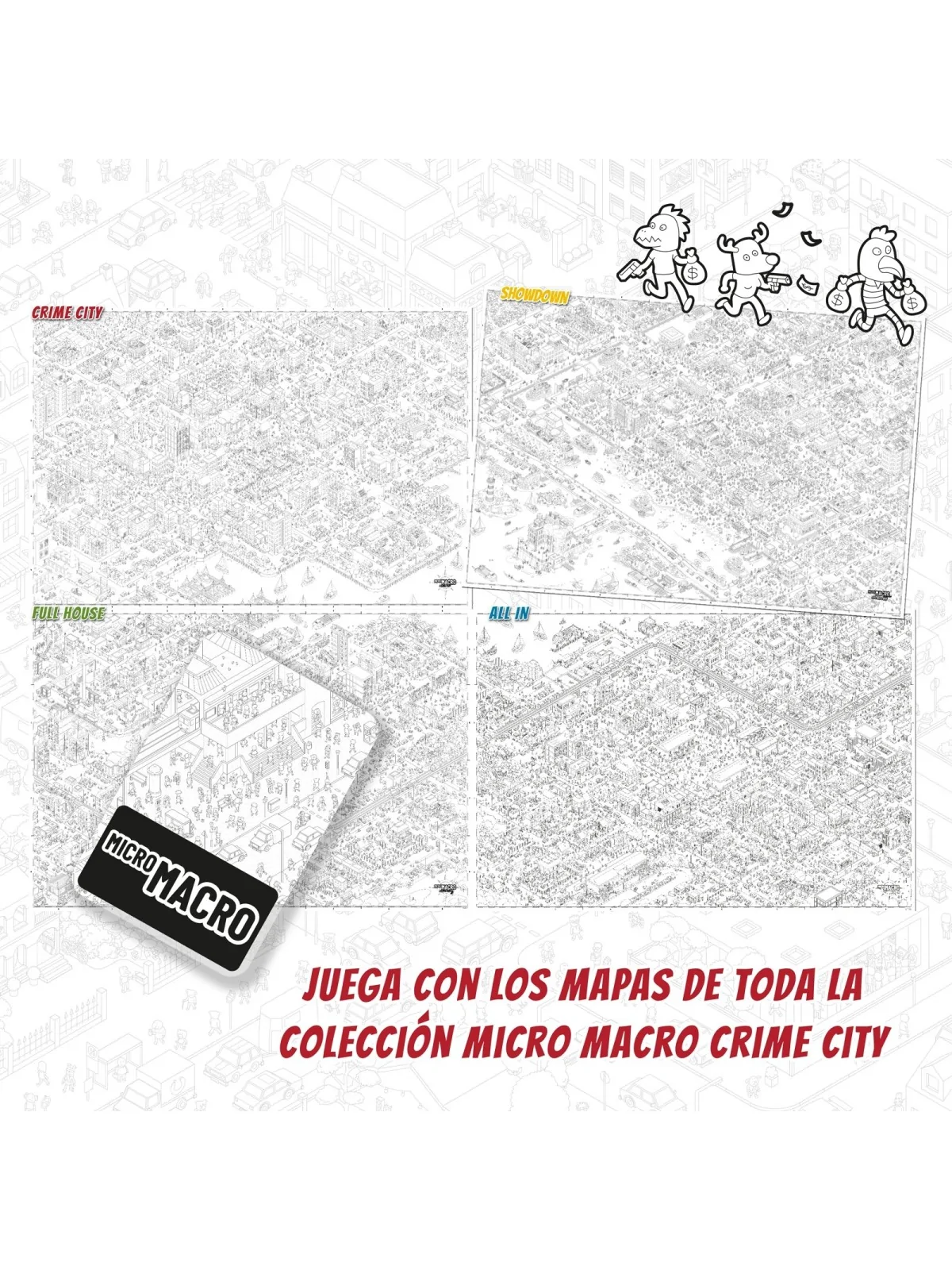 MicroMacro Crime City: Bonus Box de SD GAMES en Juegos de Tablero | La Cueva Roja
