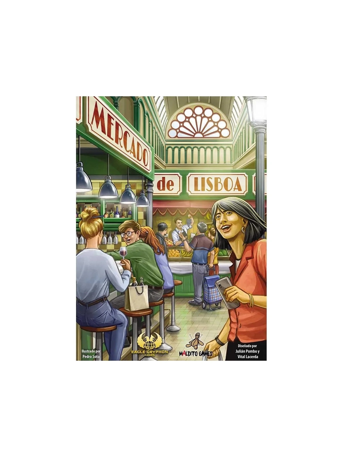 Mercado de Lisboa de Maldito Games en Juegos de Tablero | La Cueva Roja
