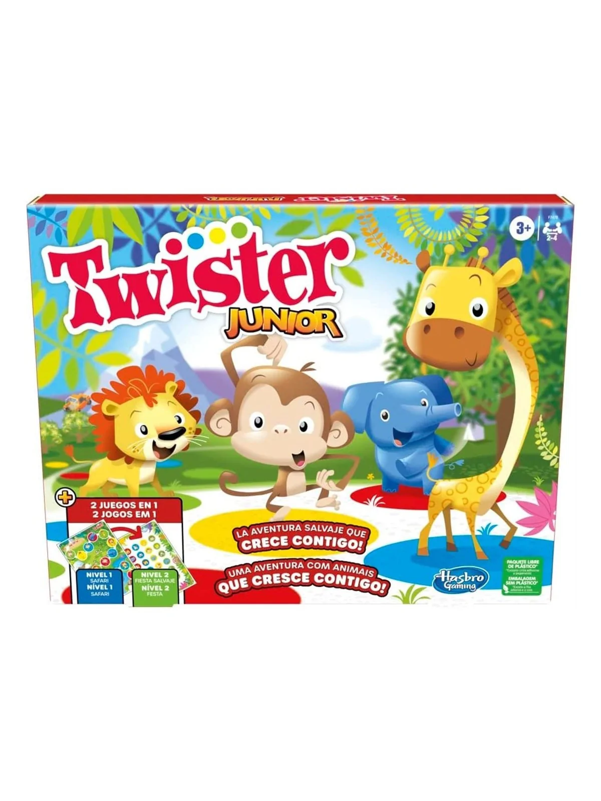 Twister Junior de Hasbro en Juegos de Tablero | La Cueva Roja