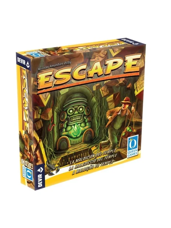 Escape: La Maldicion del Templo de Devir en Juegos de Tablero | La Cueva Roja