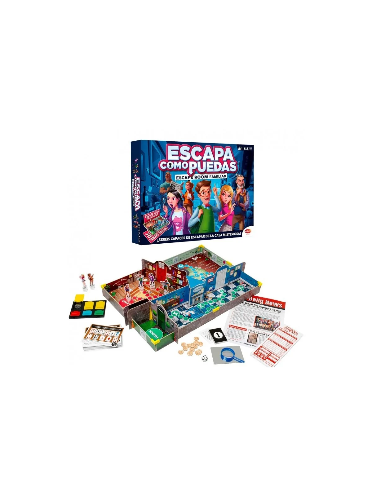 Escapa como Puedas de Bizak en Juegos de Tablero | La Cueva Roja
