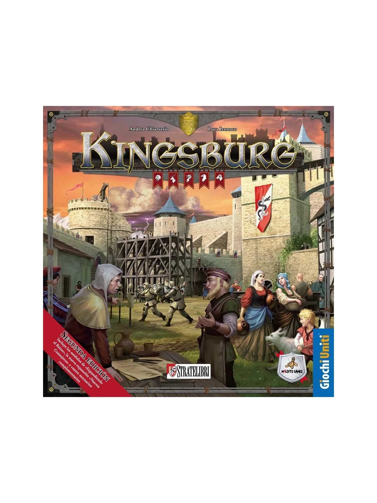 Kingsburg (Segunda Edición) de Maldito Games en Juegos de Tablero | La Cueva Roja