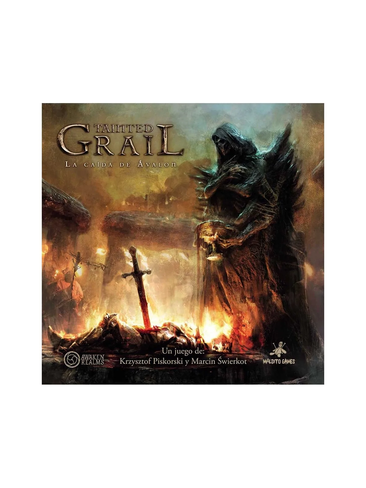Tainted Grail: La Caída de Ávalon de Maldito Games en Juegos de Tablero | La Cueva Roja