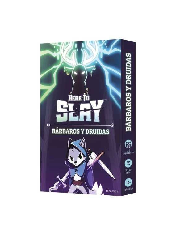 Here to Slay: Bárbaros y Druidas de Juegos en Juegos de Cartas | La Cueva Roja